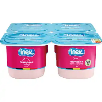Albert Heijn Inex Yoghurt framboos bel aanbieding