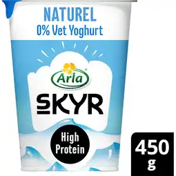 Albert Heijn Arla Skyr naturel yoghurt 0% fat aanbieding