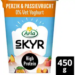 Albert Heijn Arla Skyr peach & passionfruit 0% fat aanbieding