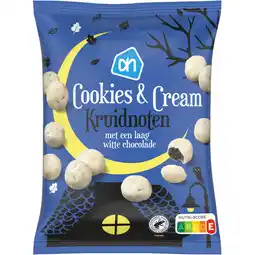 Albert Heijn AH Cookies & cream kruidnoten aanbieding