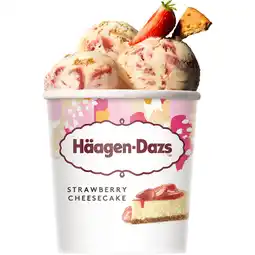 Albert Heijn Häagen-Dazs Strawberry cheesecake ijs aanbieding