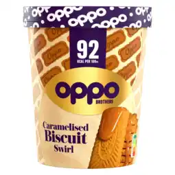 Albert Heijn Oppo Brothers Caramelised biscuit swirl aanbieding