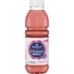 Albert Heijn Sourcy Vitaminwater framboos granaatappel aanbieding