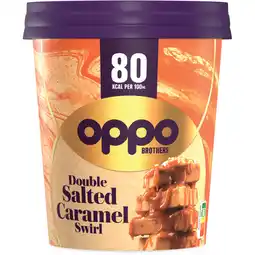 Albert Heijn Oppo Brothers Double salted caramel aanbieding