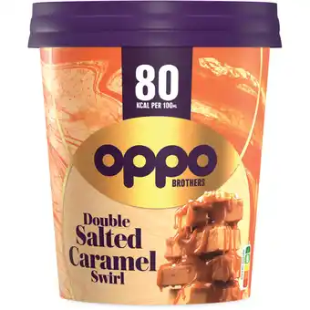 Albert Heijn Oppo Brothers Double salted caramel aanbieding