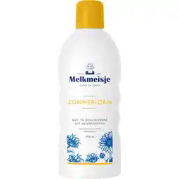 Albert Heijn Melkmeisje Zonnebloem/melk bad & douche aanbieding
