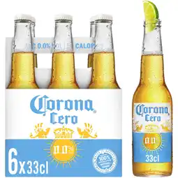 Albert Heijn Corona Cero 0.0 alcoholvrij bier 6-pack aanbieding