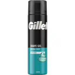Albert Heijn Gillette Gevoelige huid scheergel aanbieding