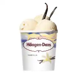 Albert Heijn Häagen-Dazs Vanilla ijs aanbieding