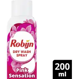 Albert Heijn Robijn Dry wash spray pink sensation aanbieding