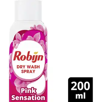 Albert Heijn Robijn Dry wash spray pink sensation aanbieding