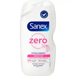 Albert Heijn Sanex Zero% hypoallergenic douchegel aanbieding