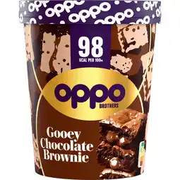 Albert Heijn Oppo Brothers Gooey chocolate brownie aanbieding