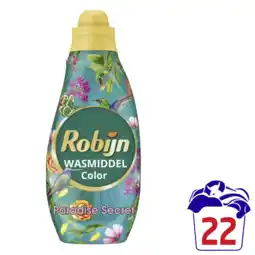 Albert Heijn Robijn Color paradise secret wasmiddel aanbieding