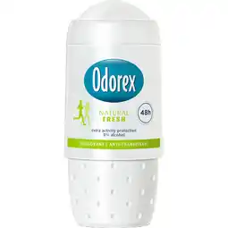 Albert Heijn Odorex Natural fresh deodorant roller aanbieding
