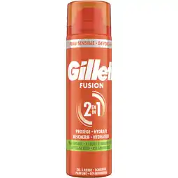 Albert Heijn Gillette Fusion5 ultra gevoelige huid scheergel aanbieding