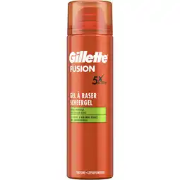 Albert Heijn Gillette Fusion5 ultra gevoelige huid scheergel aanbieding