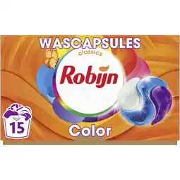 Albert Heijn Robijn 3-in-1 Wascapsules color aanbieding