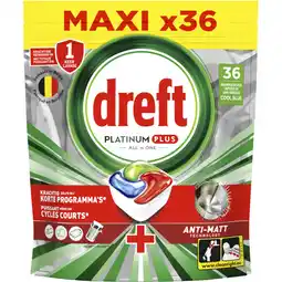 Albert Heijn Dreft Platinum plus vaatwascapsules original aanbieding