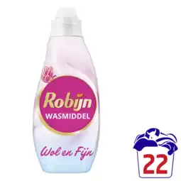 Albert Heijn Robijn Wasmiddel specials wol & fijn aanbieding