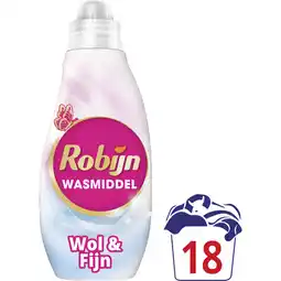 Albert Heijn Robijn Wasmiddel specials wol & fijn aanbieding