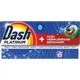 Albert Heijn Dash 4in1 platinum pods original bel aanbieding