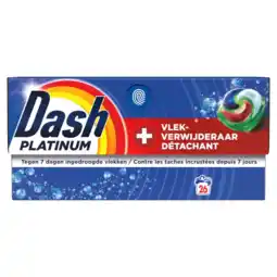 Albert Heijn Dash 4in1 platinum pods original bel aanbieding