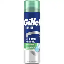 Albert Heijn Gillette Series gevoelige huid scheergel aanbieding