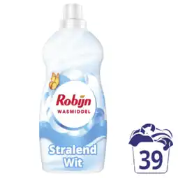 Albert Heijn Robijn Stralend wit wasmiddel voordeelfles aanbieding