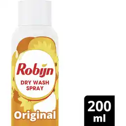 Albert Heijn Robijn Dry wash spray original aanbieding