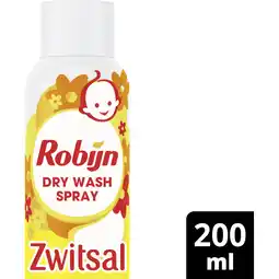 Albert Heijn Robijn Dry wash spray zwitsal aanbieding