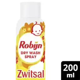 Albert Heijn Robijn Dry wash spray zwitsal aanbieding