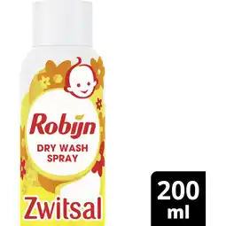 Albert Heijn Robijn Dry wash spray zwitsal aanbieding