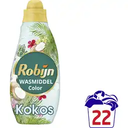 Albert Heijn Robijn Color kokos wasmiddel aanbieding