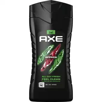 Albert Heijn Axe Africa showergel aanbieding