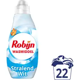 Albert Heijn Robijn Klein & krachtig stralend wit wasmiddel aanbieding