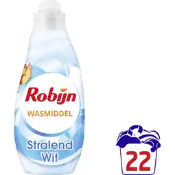 Albert Heijn Robijn Klein & krachtig stralend wit wasmiddel aanbieding