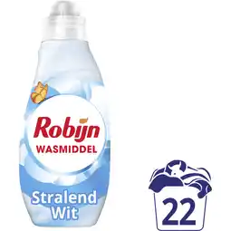 Albert Heijn Robijn Klein & krachtig stralend wit wasmiddel aanbieding