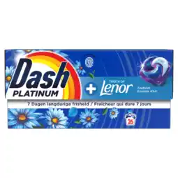Albert Heijn Dash 4in1 platinum pods zeebries bel aanbieding