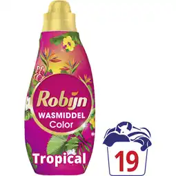 Albert Heijn Robijn Color tropical wasmiddel aanbieding