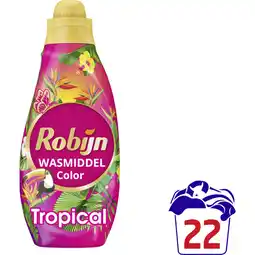 Albert Heijn Robijn Color tropical wasmiddel aanbieding