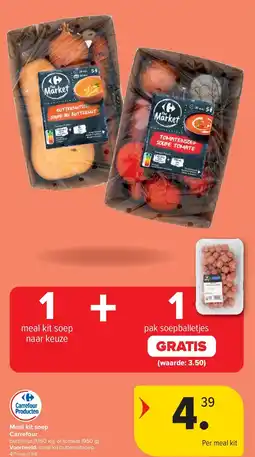 Carrefour Meal kit soep Carrefour aanbieding
