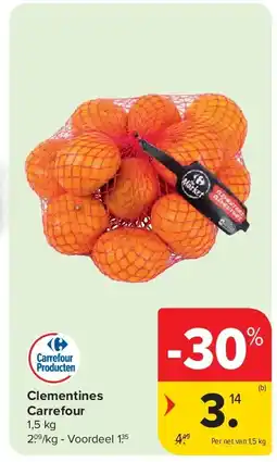 Carrefour Clementines Carrefour aanbieding