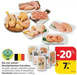 Carrefour Kip van weleer Kwaliteitsketen Carrefour aanbieding