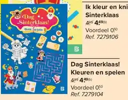 Carrefour Dag Sinterklaas! Kleuren en spelen aanbieding