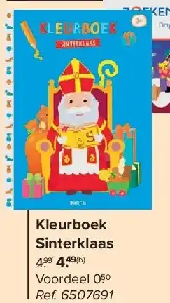 Carrefour Kleurboek Sinterklaas aanbieding