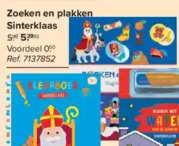Carrefour Zoeken en plakken Sinterklaas aanbieding
