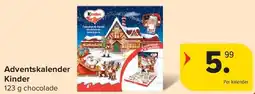 Carrefour Adventskalender Kinder aanbieding