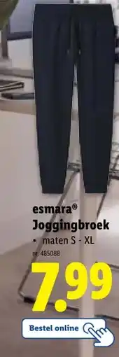 Lidl esmaraⓇ Joggingbroek aanbieding