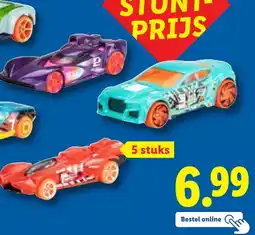 Lidl Autootjes, 5 stuks aanbieding